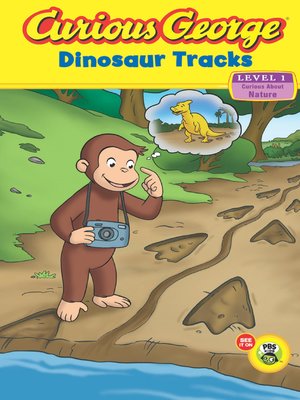 cover image of Curious George Dinosaur Tracks